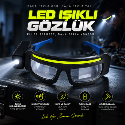 Remachive LUMEN – Sensörlü LED Işıklı Gözlük